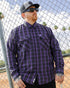 BIG LEAGUE BAMBOO LONG SLEEVE BUTTON UP - MENS